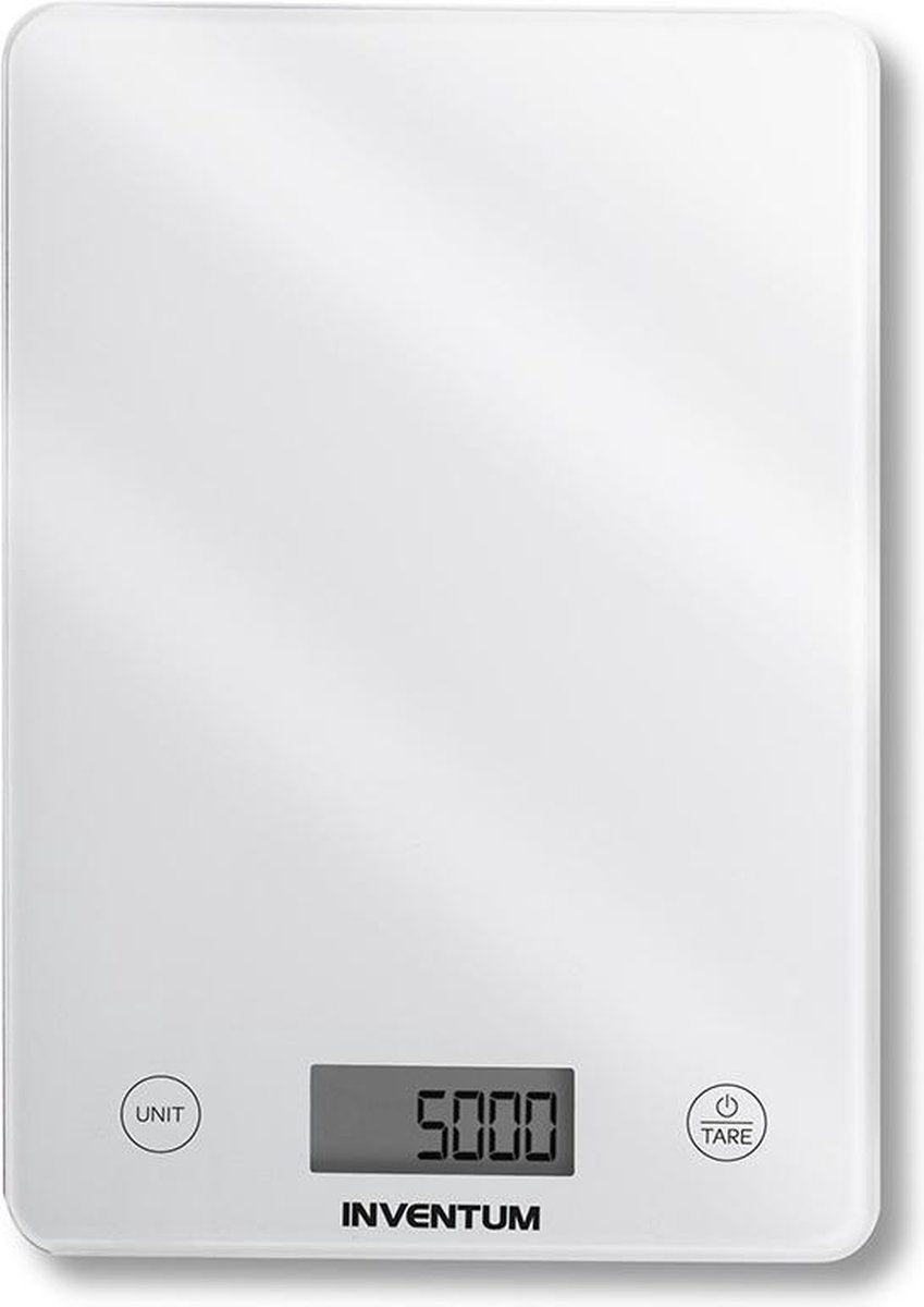 Inventum keukenweegschaal - Tot 5 kg - Wit