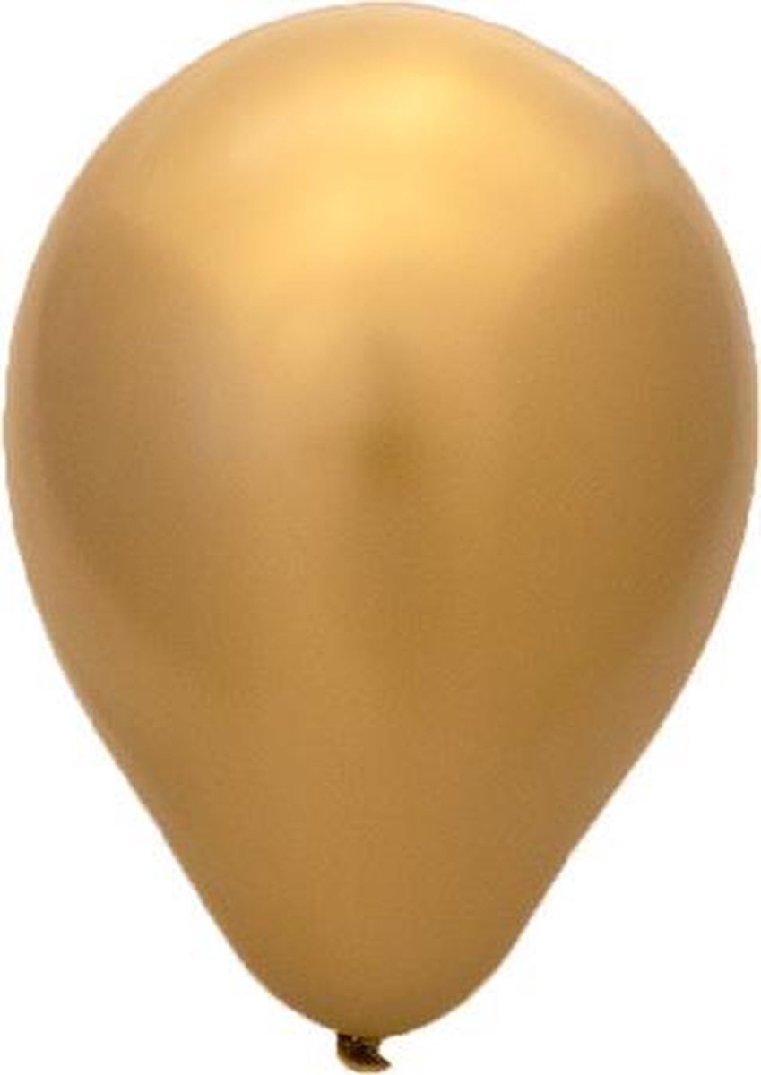 50 stuks goud metallic latex ballonnen 30 cm