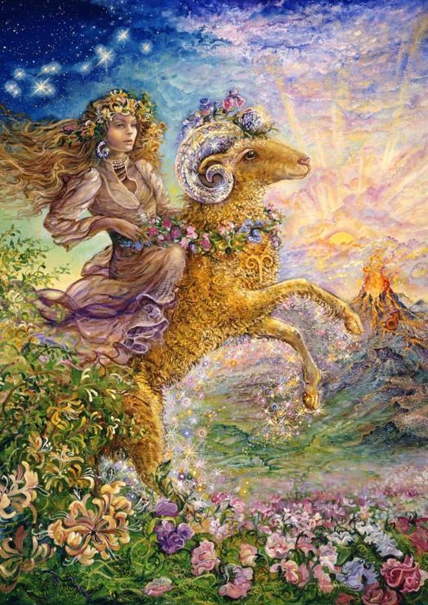 Josephine Wall legpuzzel Sterrenbeeld Ram 1000 stukjes