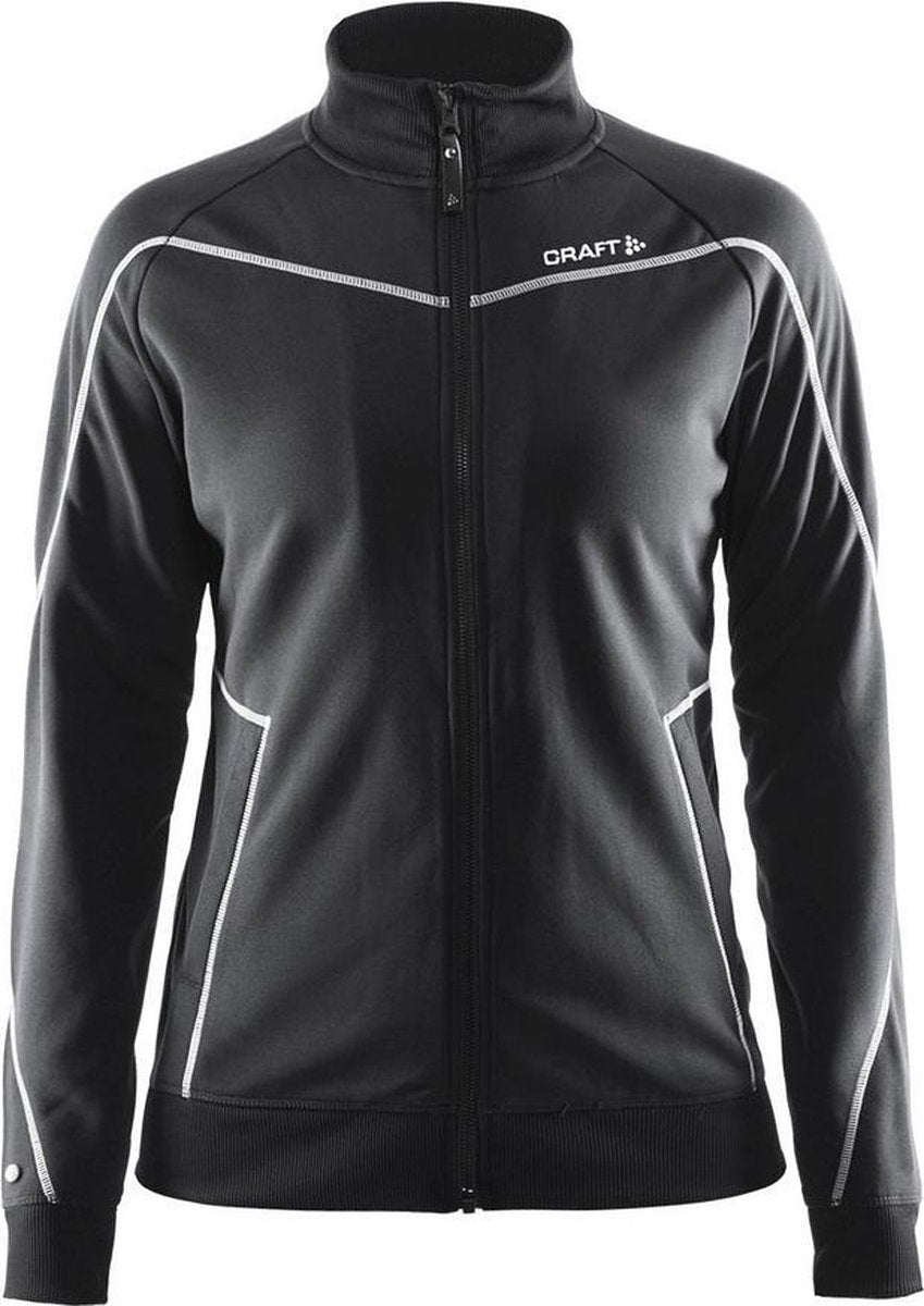 Craft In-The-Zone Sweatshirt Women Zwart maat XL