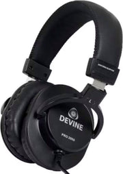 Devine PRO 2000 Hoge kwaliteit hoofdtelefoon koptelefoon headset voor DJ en muziek instrumenten piano keyboard