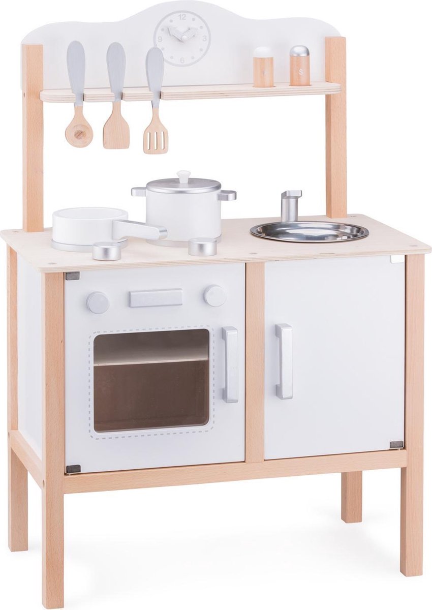New Classic Toys - Speelkeuken - Wit - Inclusief Accessoires