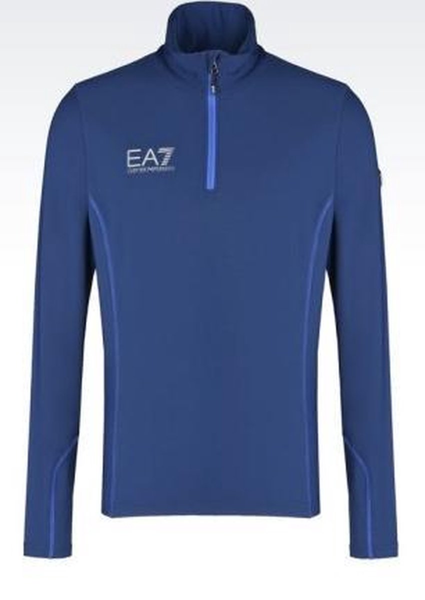Armani EA7 SKI - Wintersportpully - Heren - Zip - Kobalt - XXL