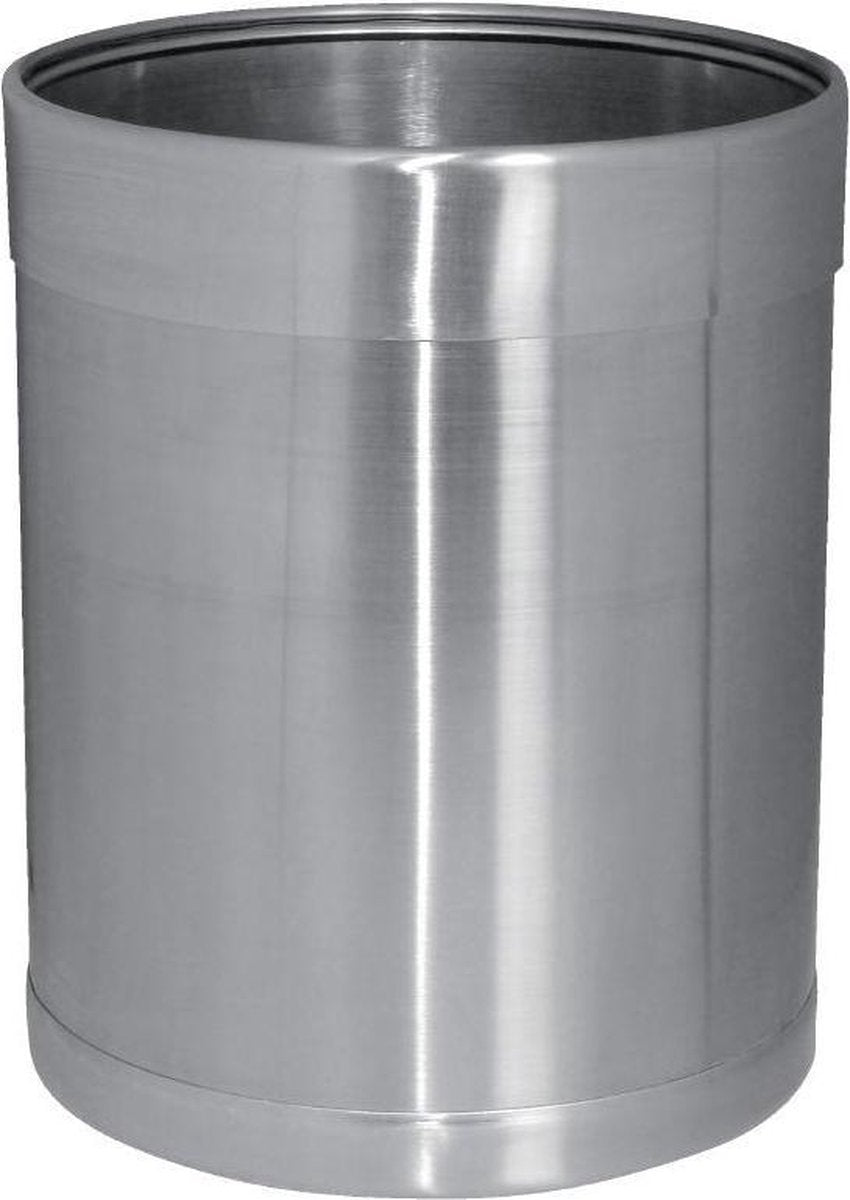 Bolero RVS Prullenbak - 10ltr
