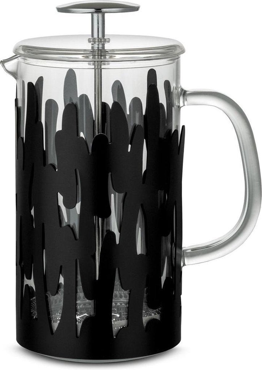 ALESSI - Barkoffee - Caffetiere 8 kops zwart