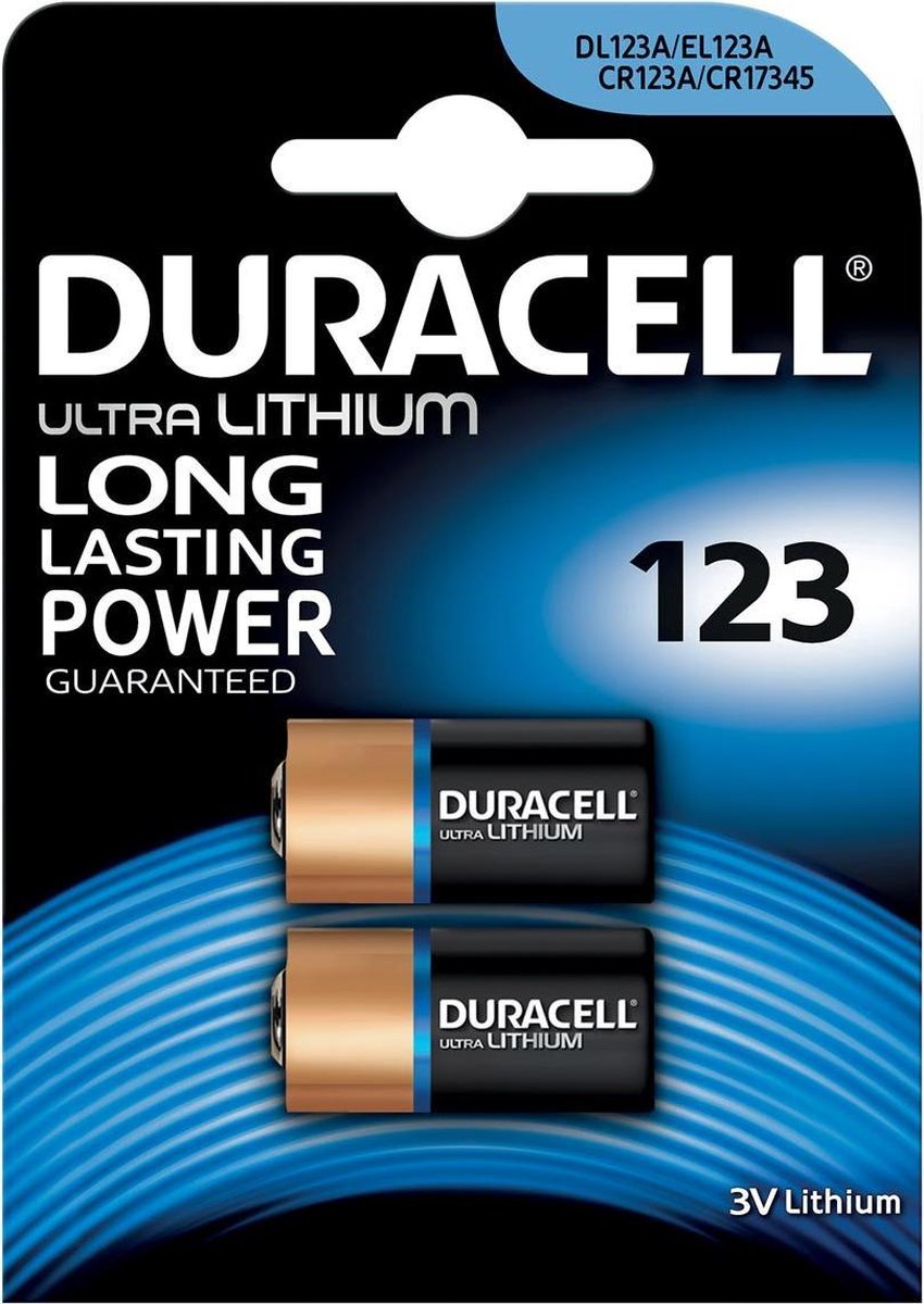 7x Duracell Ultra Lithium 123