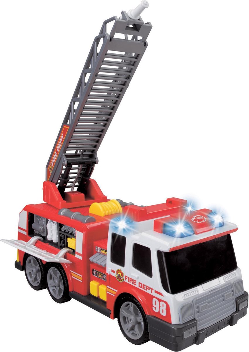 Dickie Action Series Brandweerwagen (36cm) - Speelgoedvoertuig