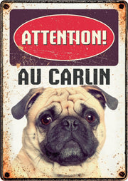 Plenty Gifts Waakbord Hond Carlin 21 X 14