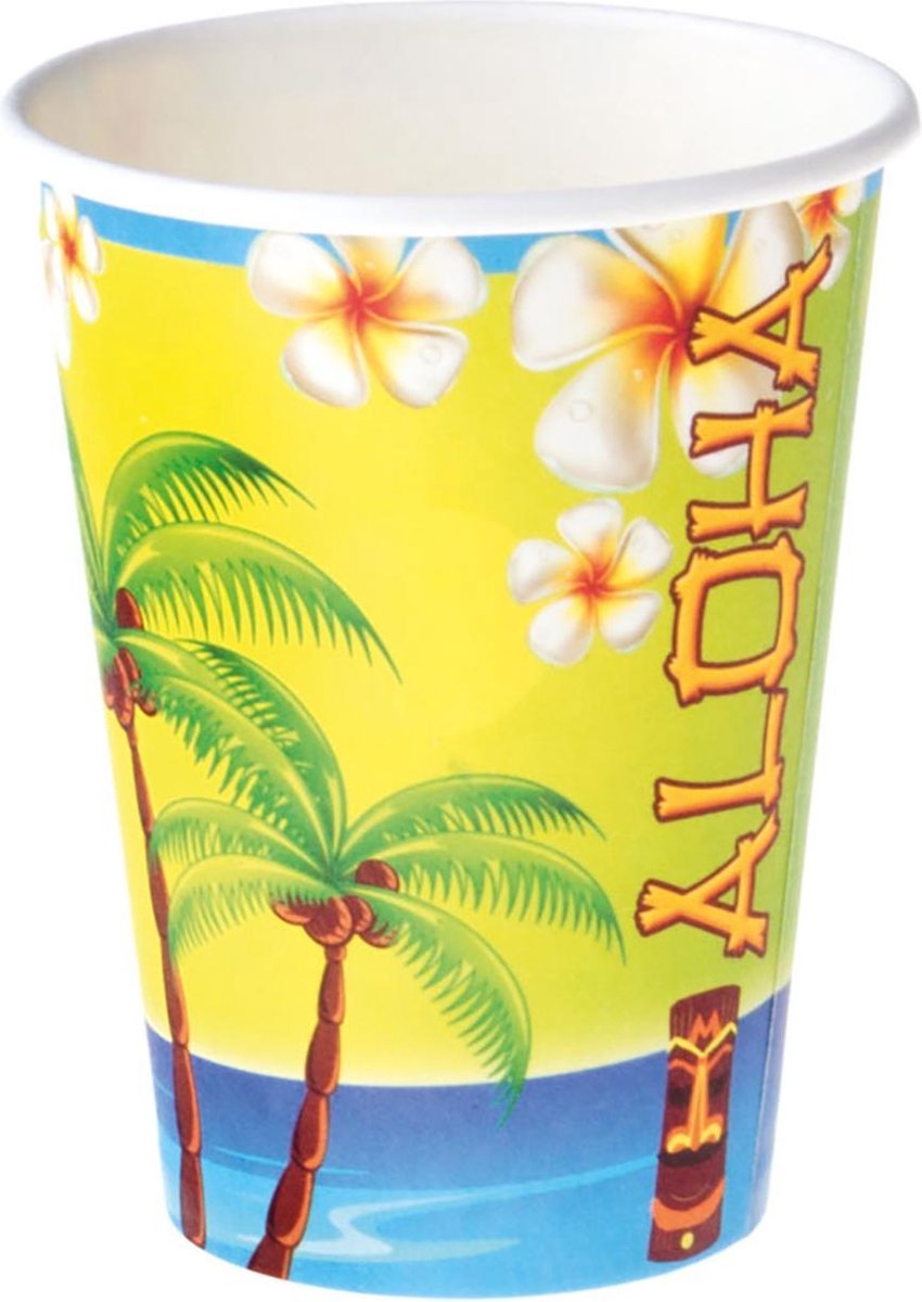 ESPA - 8 kartonnen bekertjes Aloha - Decoratie > Bekers