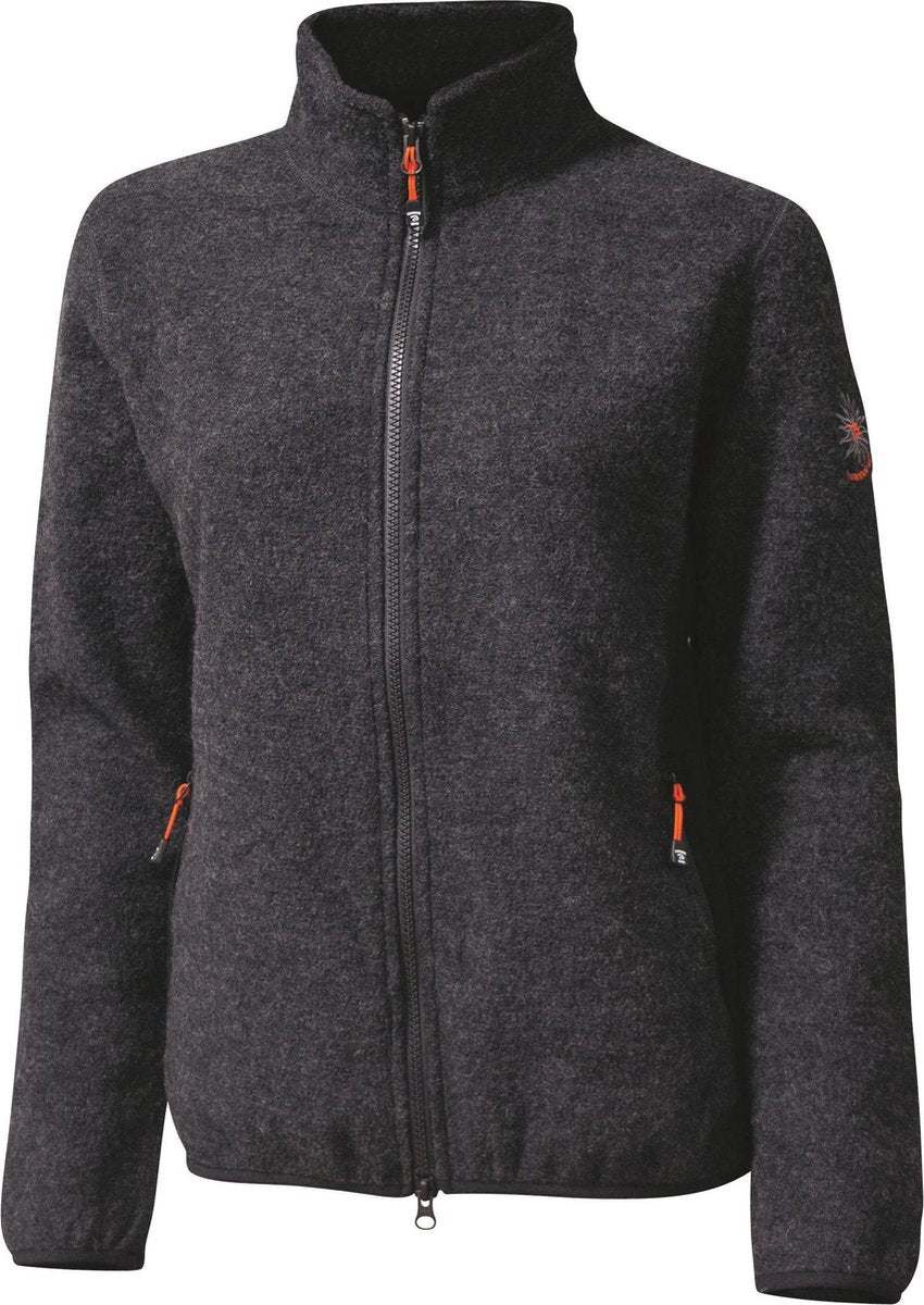 Ivanhoe Outdoorjack Tilly Dames Tencel/lycra Donkergrijs Maat 46