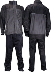 Ralka Intensive Regenpak - Volwassenen - Unisex - Maat L - Zwart