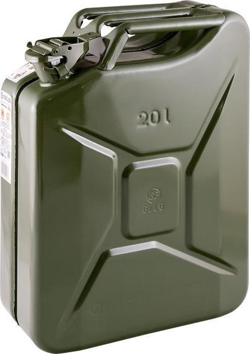 LTEC Jerrycan Staal 20ltr Groen