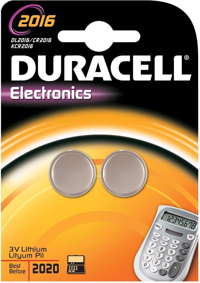 17x Duracell knoopcel Electronics CR2016