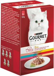 Gourmet Mon Petit Duo - Vis & Vlees - 6 x 50 g