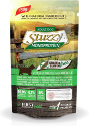 Stuzzy - Monoproteïn - Kalf - Hond - Natvoer - Volledig voer - 12 x 150 gr