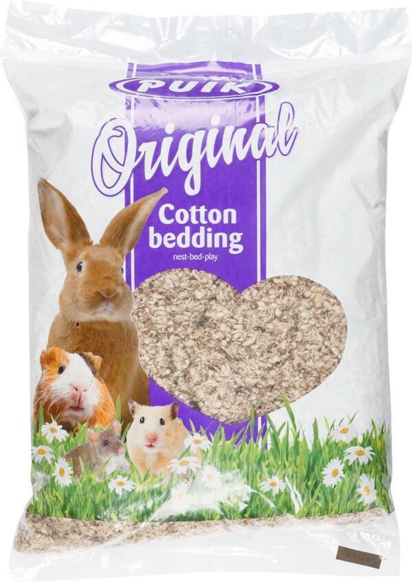6x Puik Katoenbedding 20 ltr