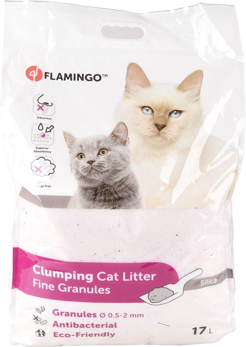 Kattenbakvulling Silica Fijn 17L