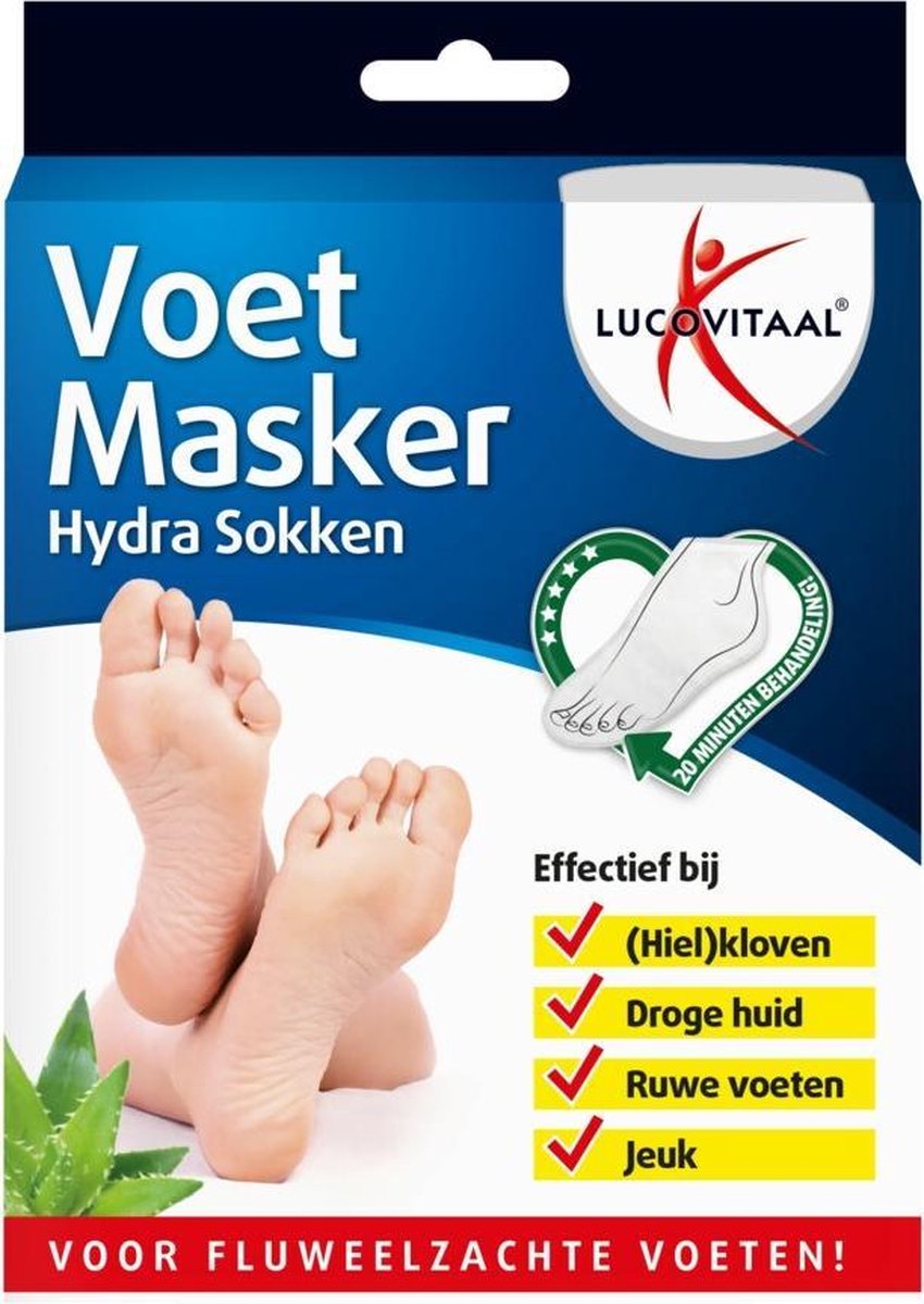 Lucovitaal Voetmasker Hydra Sokken 1 paar