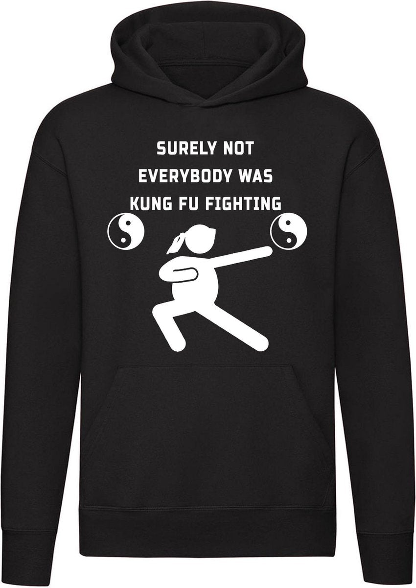 Surely not everybody was Kung Fu fighting Hoodie | Carl Douglas | Cee Lo Green Jack Black | sweater | trui | unisex | capuchon