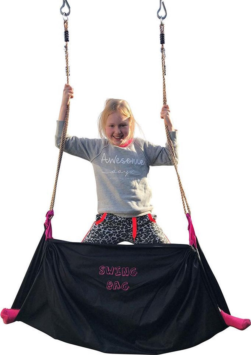 Swingbag (Zwart/roze)