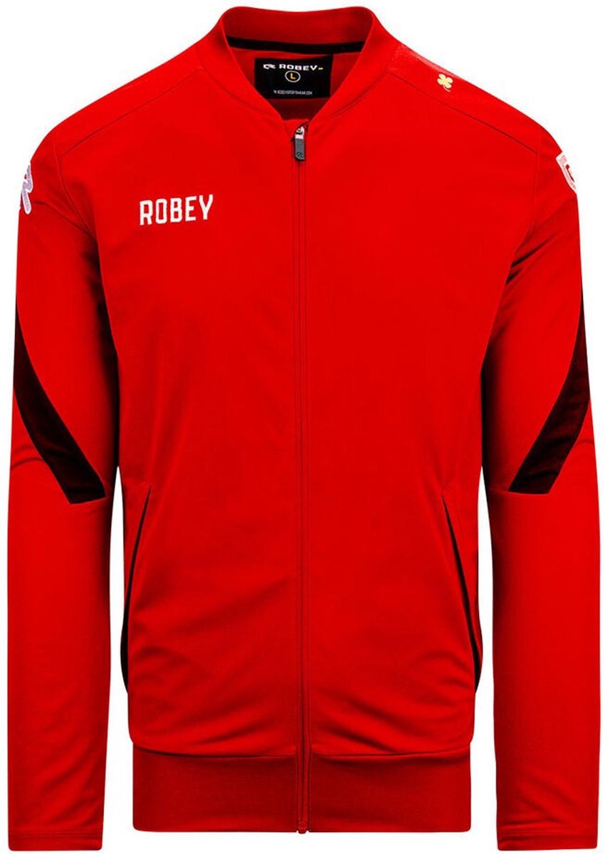 Robey Robey Counter Sportjas - Maat XXXL  - Mannen - rood - zwart