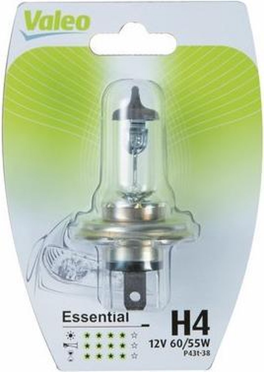 Valeo H4 12V Auto lamp koplamp autolamp