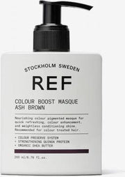 REF Colour Boost Masque Ash Brown haarmasker Vrouwen 200 ml