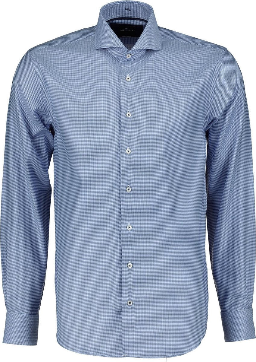 Jac Hensen Overhemd - Modern Fit - Blauw - 48
