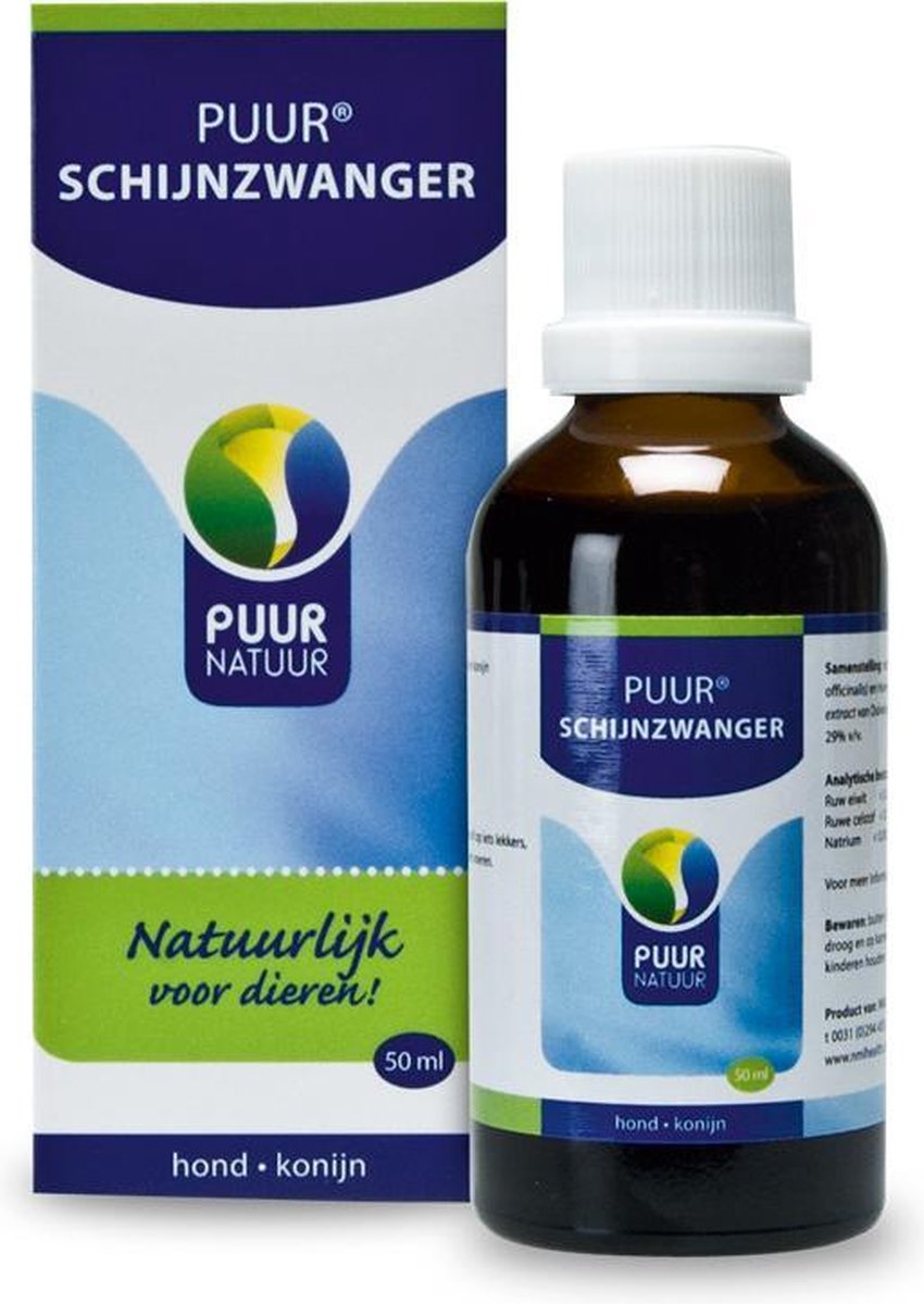 Puur Natuur Voedingssupplement Puur Schijnzwanger - 50 ml