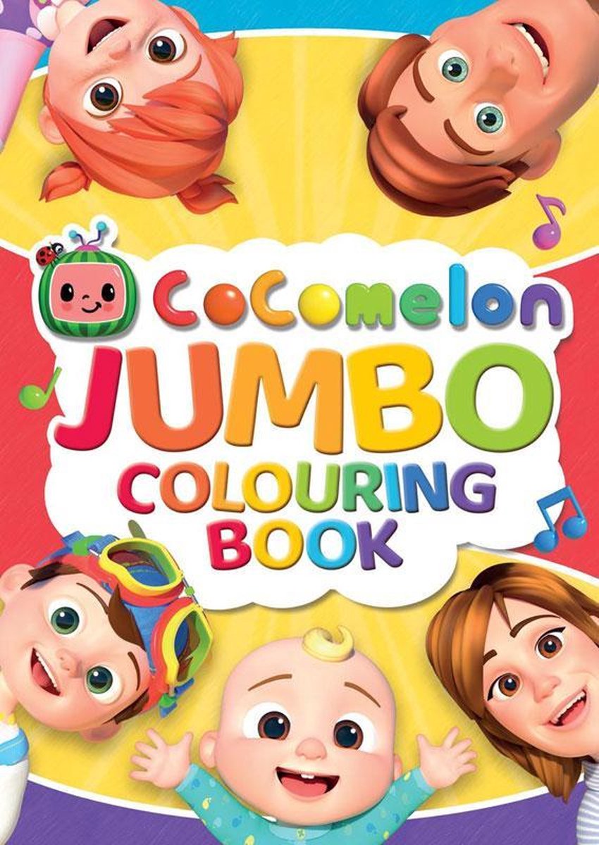 Cocomelon Kleurboek XL - Baby JJ - Colouringbook
