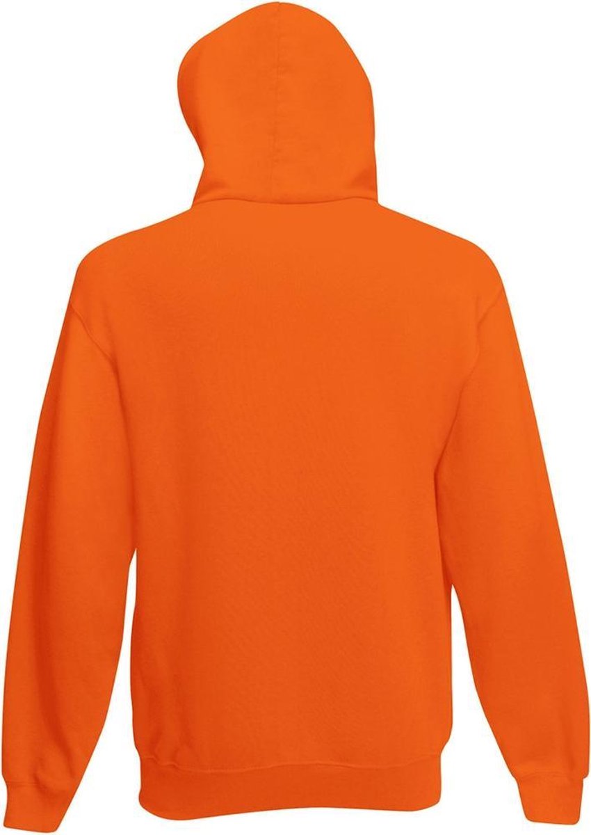 Fruit Of The Loom Heren Sweatshirt Met Capuchon / Hoodie (Oranje)