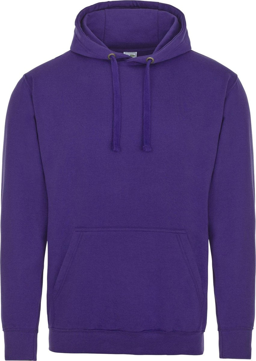 Awdis Gewoon Hoods Volwassenen Unisex Supersoft Hooded Sweatshirt/Hoodie (Paars)