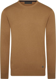 Pullover Cognac  Ronde Hals  Dom Tower