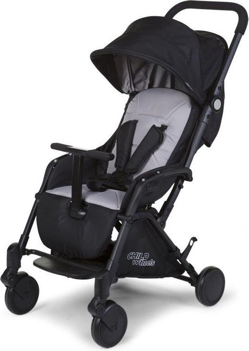 XXX - NEW T-COMPACT BLACK STROLLER + RC + MC adapter