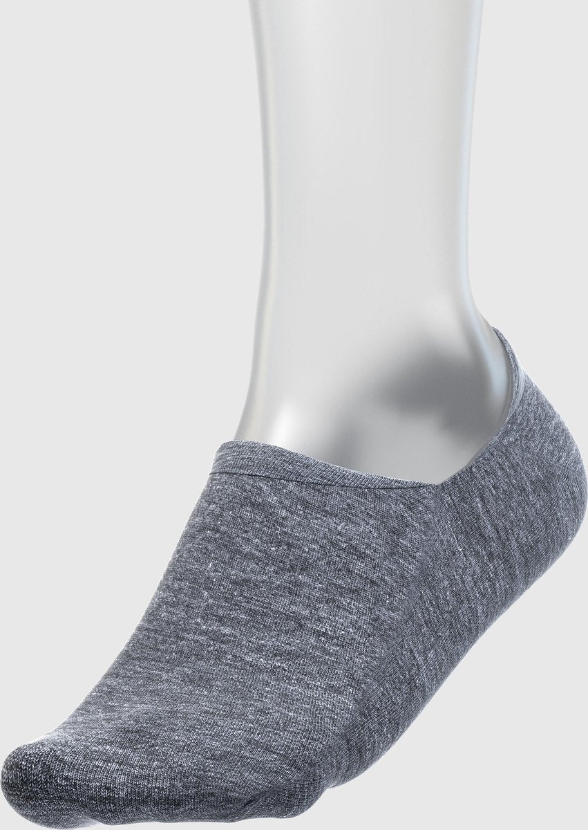 CADA 2 Paar Invisible Sneaker sokken FIXED GRIP Heren Invisible sneakersok 43-46