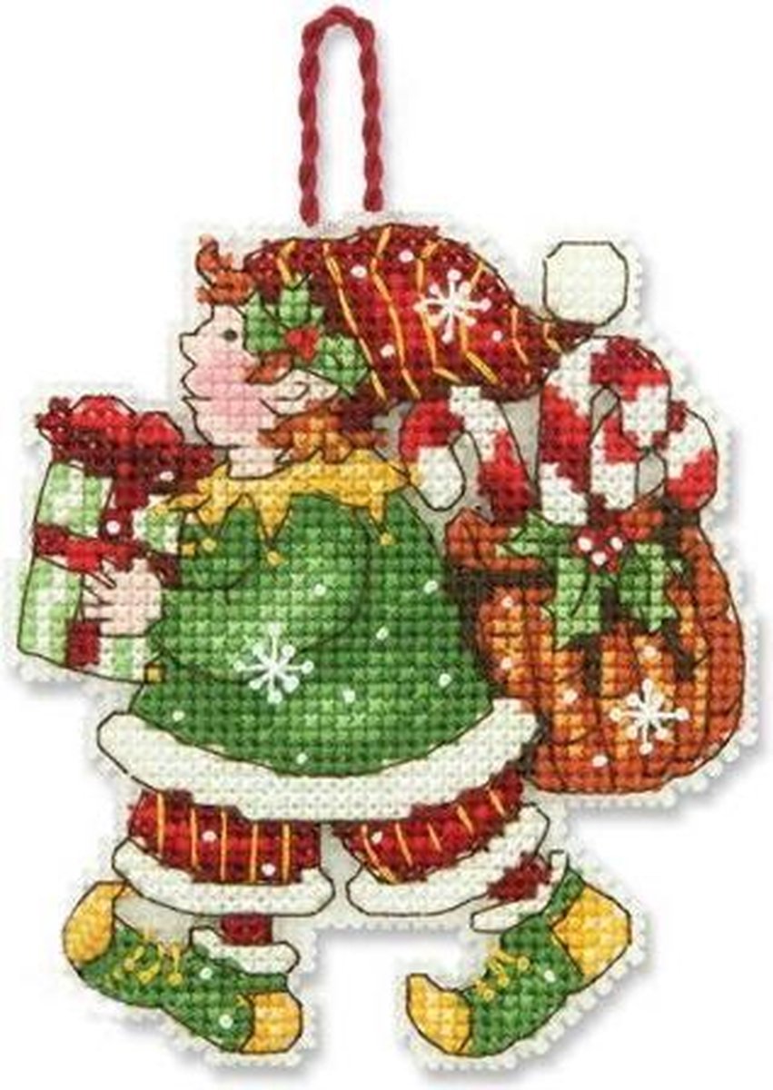 Borduur Kerst Hanger 01 (14ct
