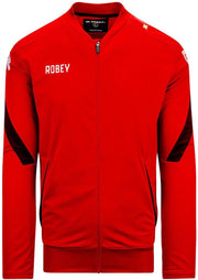 Robey Robey Counter Sportjas - Maat 128  - Unisex - rood - zwart