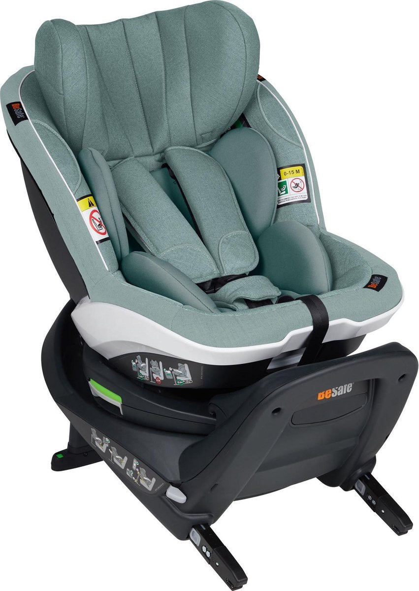 BeSafe iZi Turn i-Size Sea Green Mélange