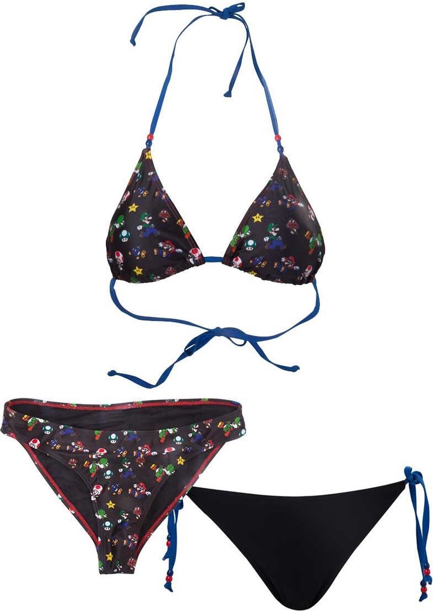 Nintendo - Karakters - Dames Bikini Set - 2 broekjes - M