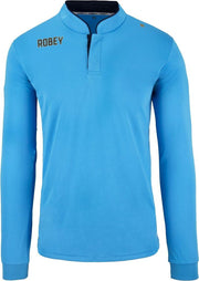 Robey Kick-off LS voetbalshirt kinderen lange mouwen (maat 128) - Sky Blue