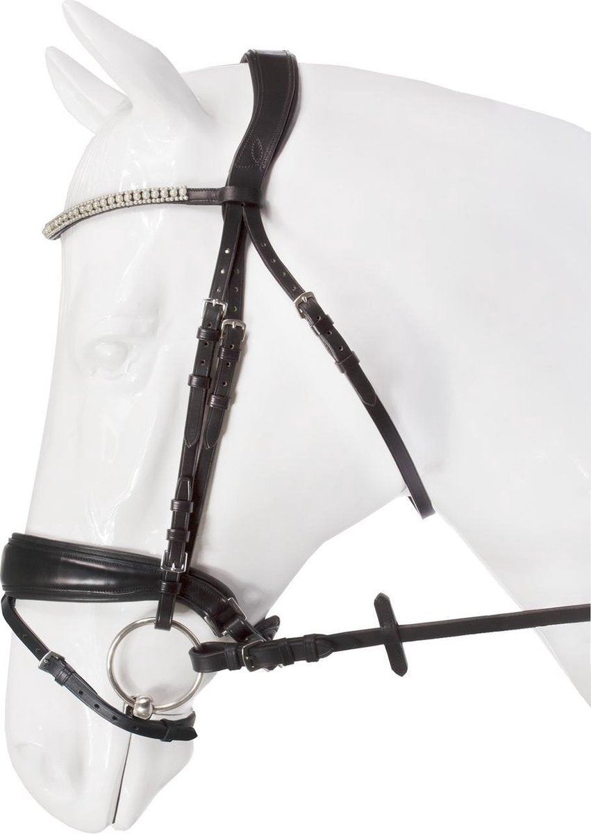 HORKA HOOFDSTEL GIPSY COB ZWART/ZILVER