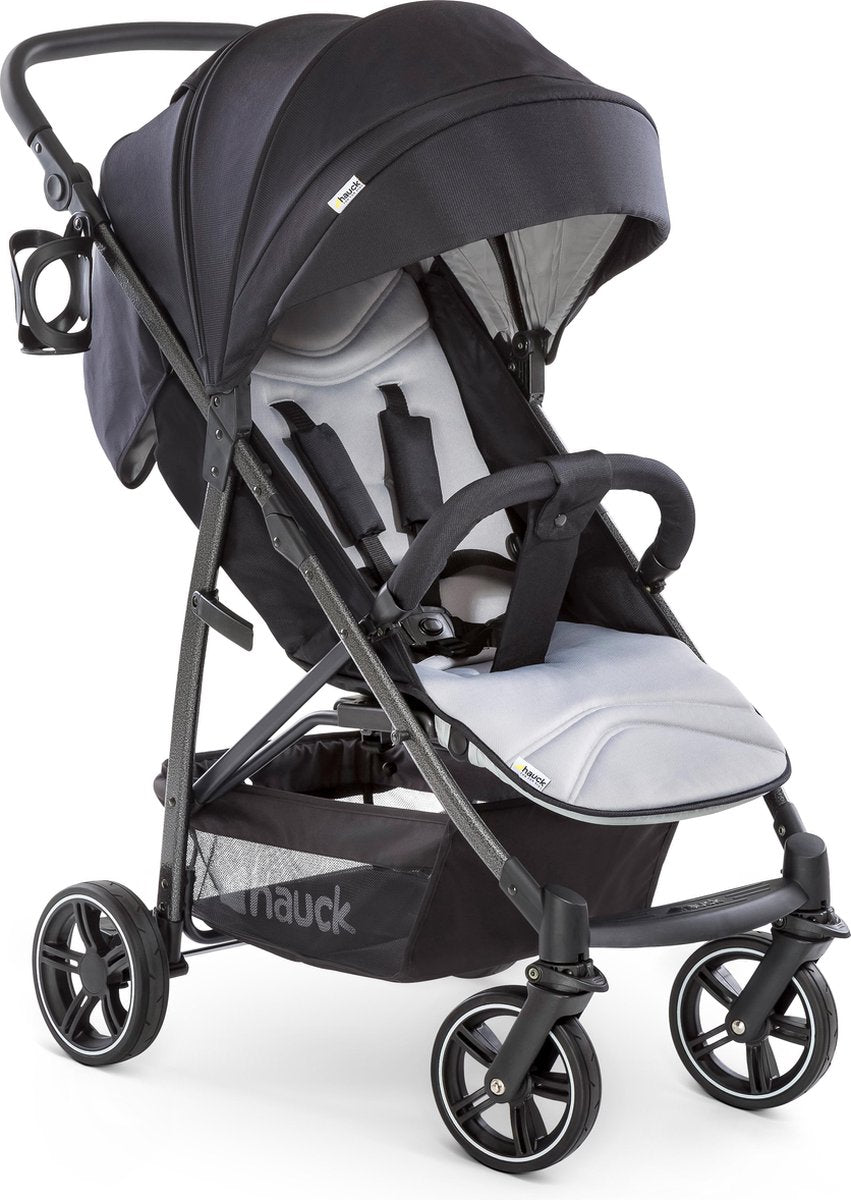 Hauck Rapid 4S Kinderwagen - Caviar/Silver