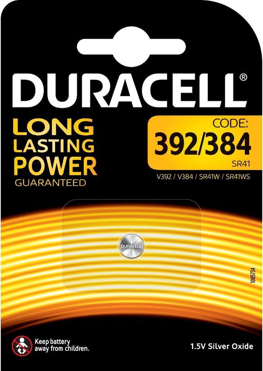 Duracell Uurwerken 384/392 1CT