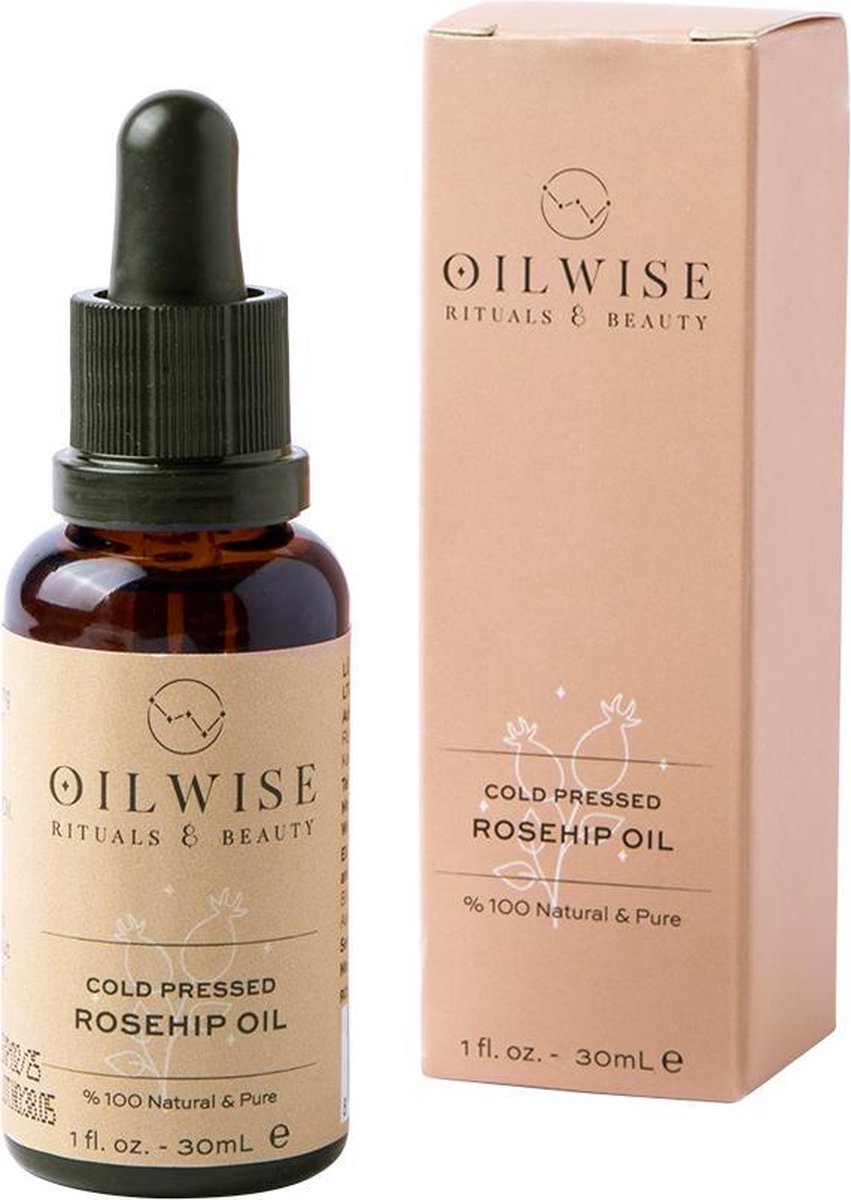 Oilwise koudgeperste rozenbottelolie