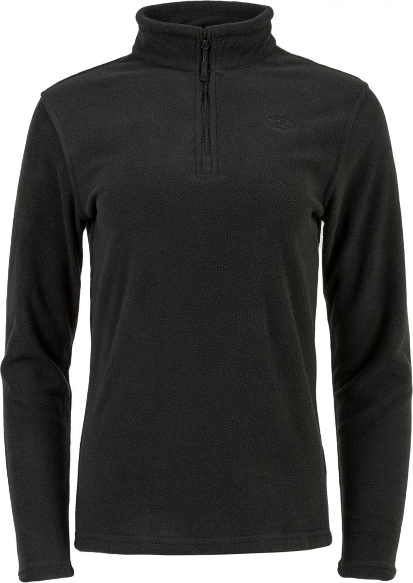Highlander sweatshirt voor dames Ember Fleece met rits - Zwart - XL