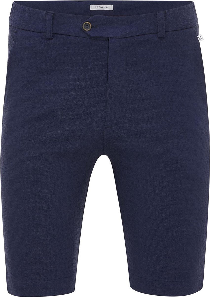 Matthew | Korte broek navy structuur