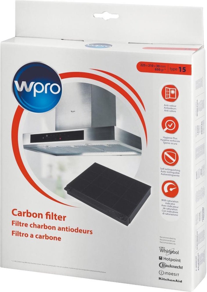 WPRO Koolstoffilter 15