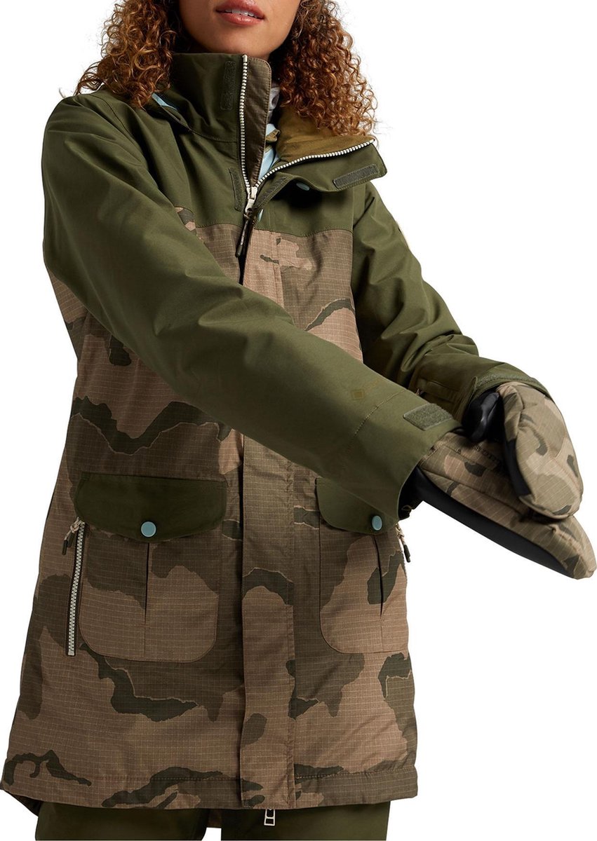 Burton Jas - Vrouwen - groen/beige
