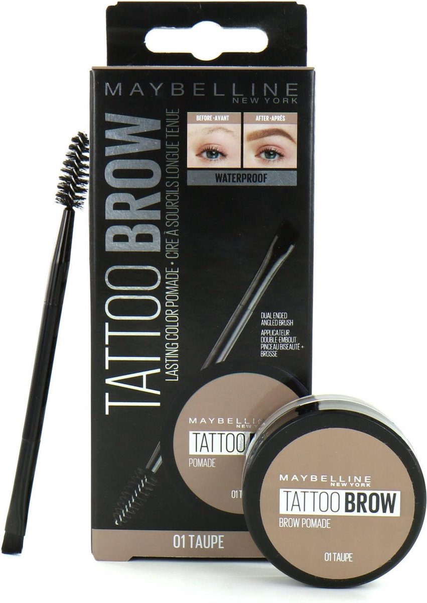 Maybelline Tattoo Brow Lasting Color Pomade - 01 Taupe