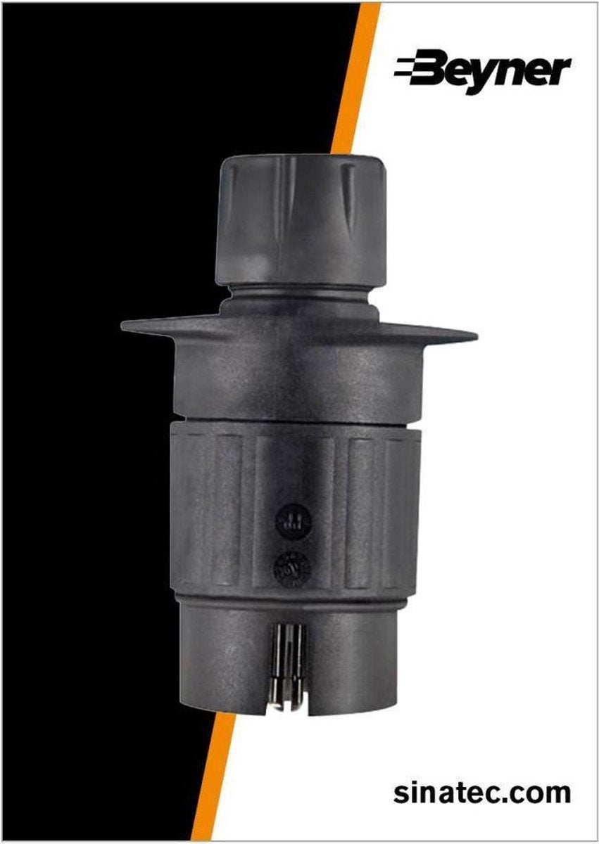 Stekker Multicon West Pvc 13-polig Zwart